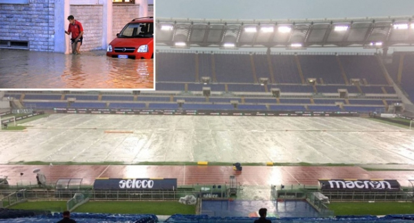Lazio-Milan maçı ertelendi