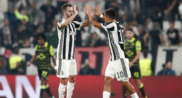 Juventus evinde yıktı