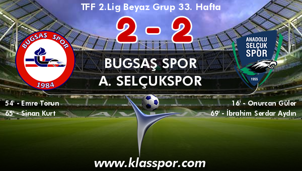 Bugsaş Spor 2 - A. Selçukspor 2