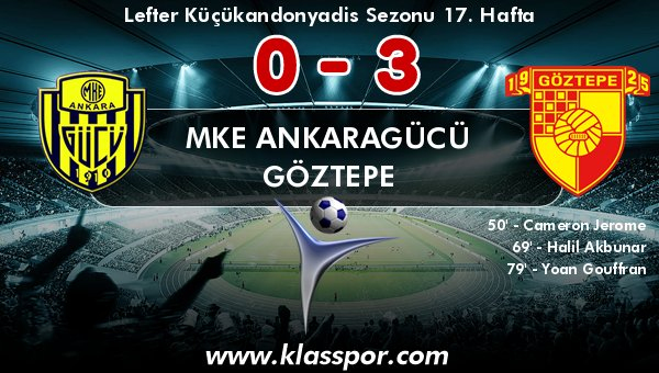 Ankaragücü, ilk yarıyı da yenilgiyi ile kapattı!