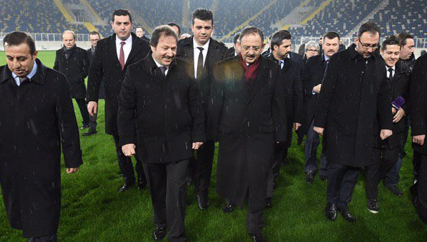 Kasapoğlu ve Özhaseki'den Eryaman Stadyumu açıklaması