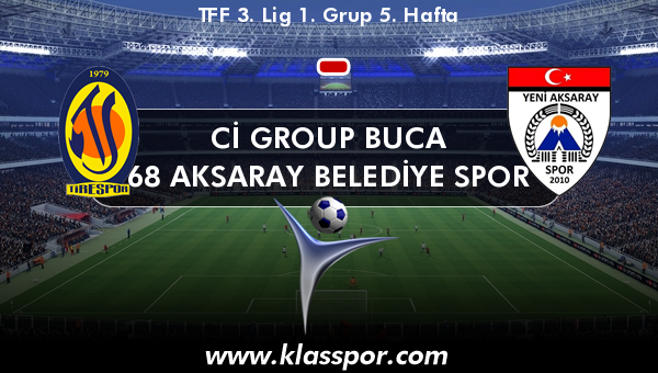 Cİ Group Buca  - 68 Aksaray Belediye Spor 