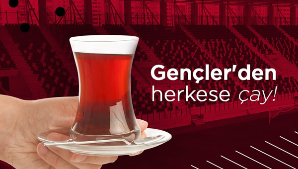 “Gençler’den herkese çay!”