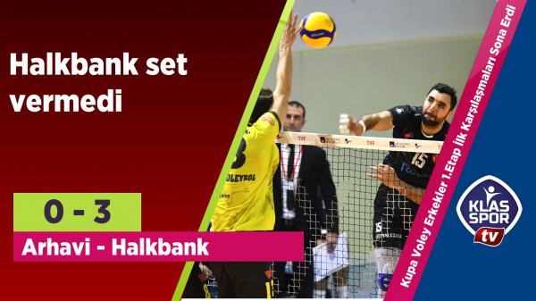 Halkbank deplasmanda puan vermedi...