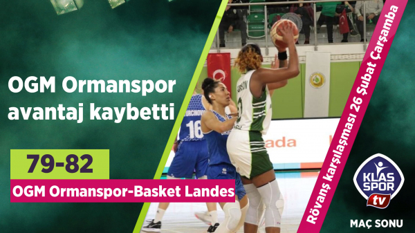 OGM Ormanspor avantaj kaybetti