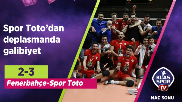 Spor Toto'dan deplasmanda galibiyet