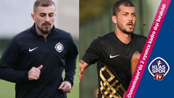 Osmanlıspor'da 2 oyuncu kadro dışı bırakıldı