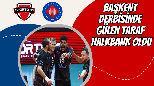 Başkent derbisinde gülen taraf Halkbank oldu