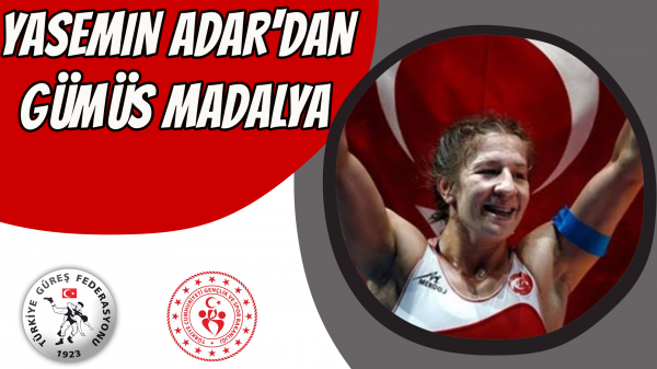 Yasemin Adar'dan gümüs madalya