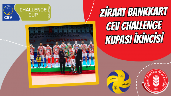 Ziraat Bankkart CEV Challenge Kupası ikincisi