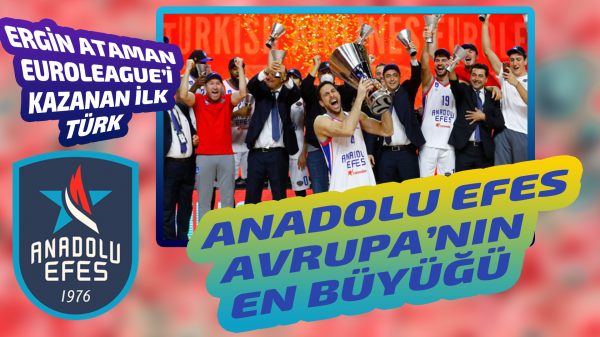 Anadolu Efes Euroleague şampiyonu