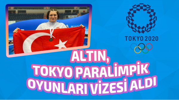 Özel sporcu Fatma Damla Altın, Tokyo Paralimpik Oyunları vizesi aldı