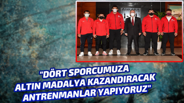 Türkiye Serbest Güreş Milli Takımı olimpiyatlardan umutlu