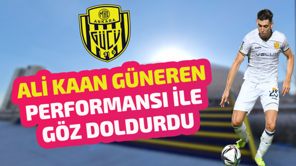 Ali Kaan Güneren performansı ile göz doldurdu