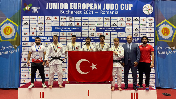 Avrupa Judo Kupası’nda ilk gün 1 altın, 1gümüş ve 3 bronz madalya