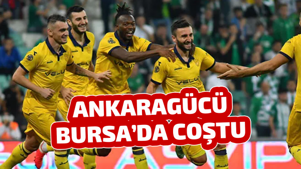 Ankaragücü tempoyu tutturdu. 