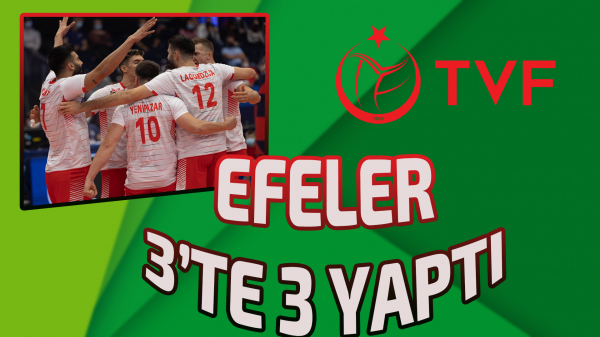 Efeler 3’te 3 yaptı 