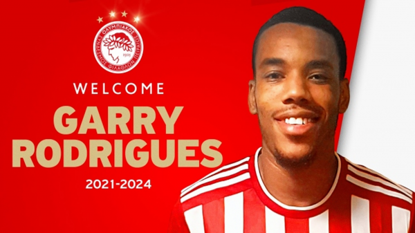 Olympiakos, Garry Rodrigues'i transfer etti