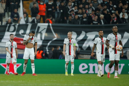 Beşiktaş: 1 Sporting Lizbon: 4