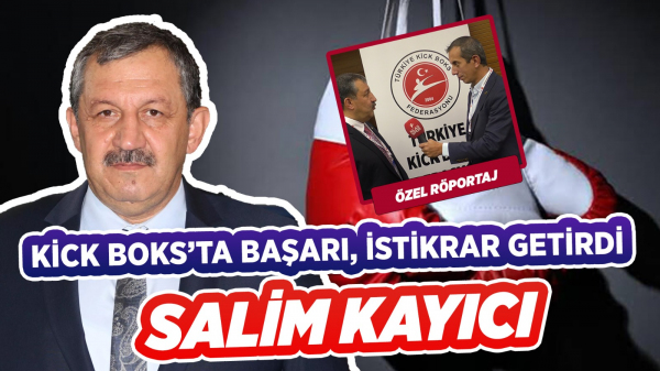 Kick boksta Salim Kayıcı ile yola devam!