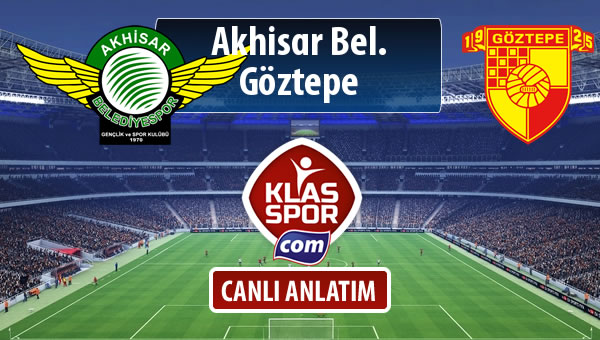 Akhisar Bel. - Göztepe sahaya hangi kadro ile çıkıyor?